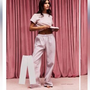 Parker Lavender FLEECE Boxer Sweatpants S